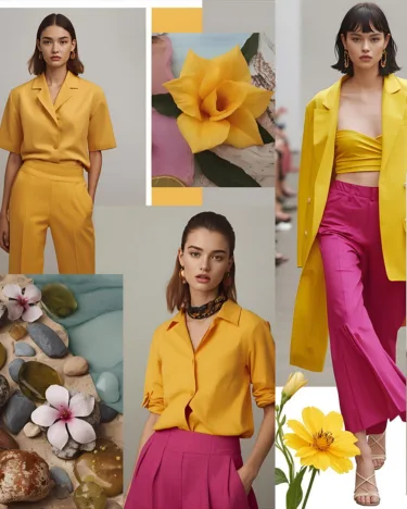 punto-aries-moda-tendencias-colores-primavera-verano-2026-amarillo-cítrico-fucsia-contraste-vibrante