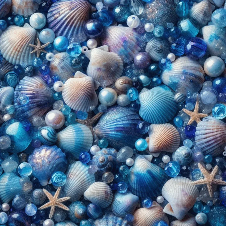 punto-aries-caracoles-seashells-y-perlas- Mermaidcore-y-el-lenguaje-del-mar-moda-caracoles-azul-significado-branding-marketing-creadores-2