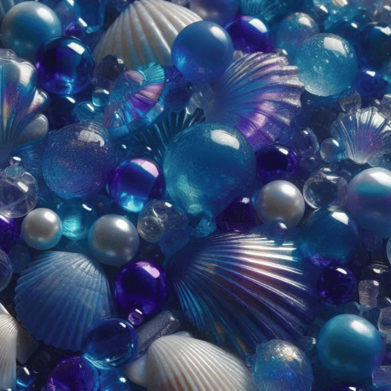 punto-aries-caracoles-seashells-y-perlas- Mermaidcore-y-el-lenguaje-del-mar-moda-caracoles-azul-significado-branding-marketing-creadores